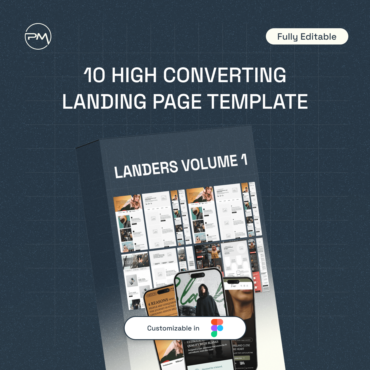 Landers Volume 1 - 10 High-Converting Landing Page Templates