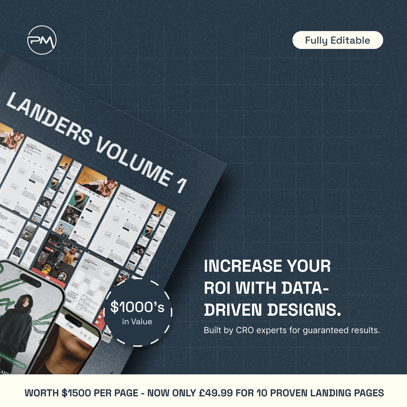 Landers Volume 1 - 10 High-Converting Landing Page Templates