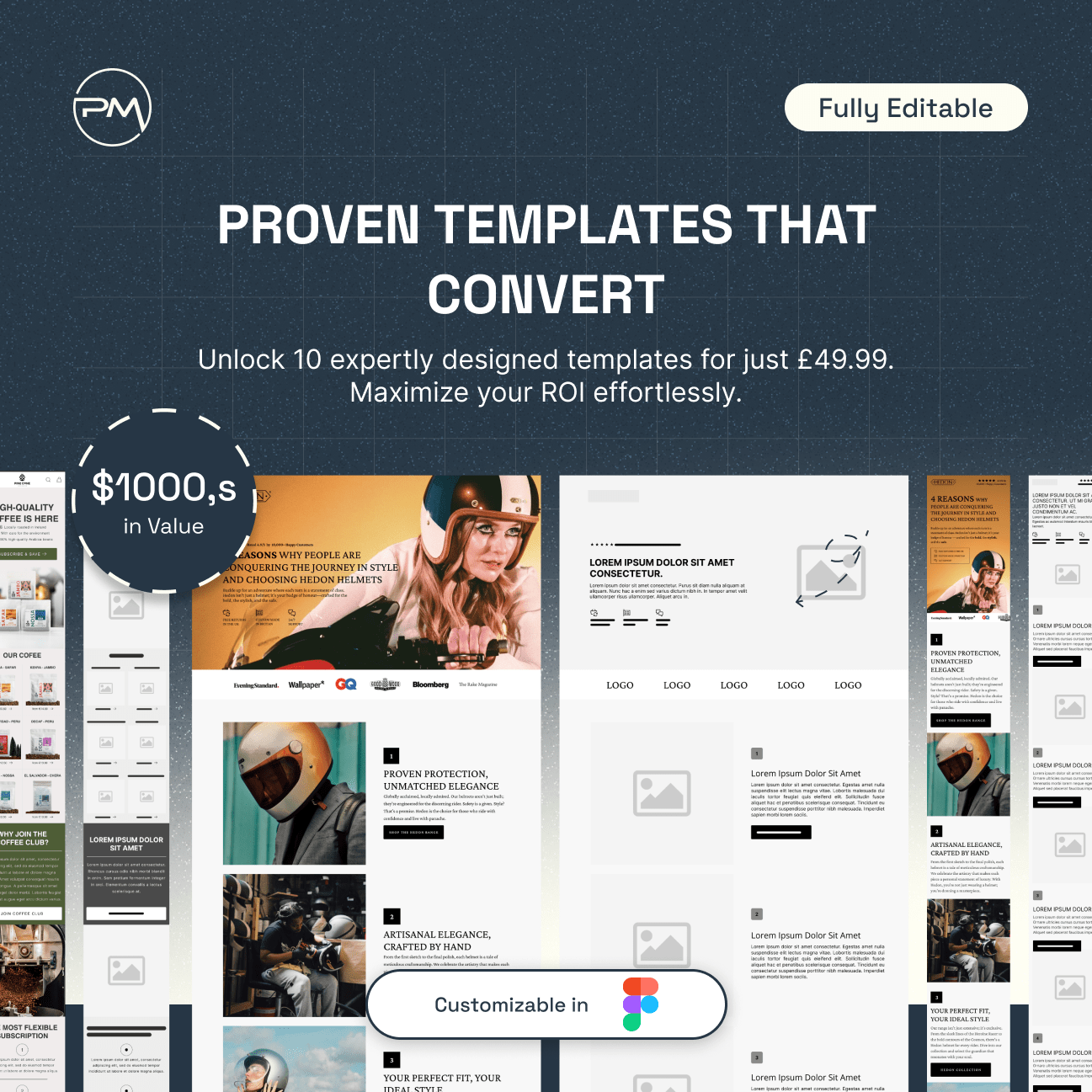Landers Volume 1 - 10 High-Converting Landing Page Templates