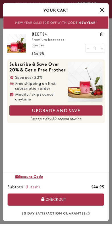 Cart example
