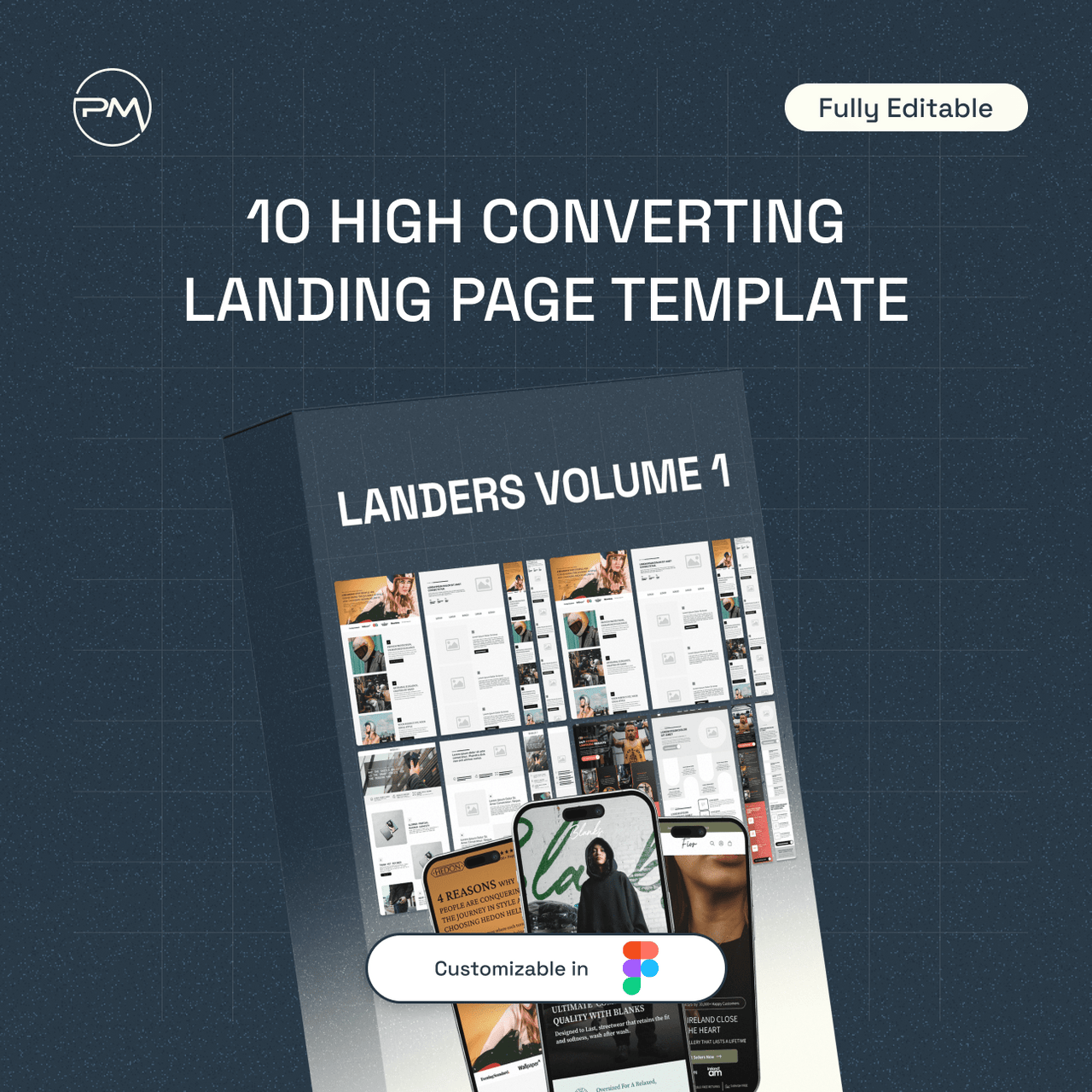 Landers Volume 1 - 10 High-Converting Landing Page Templates