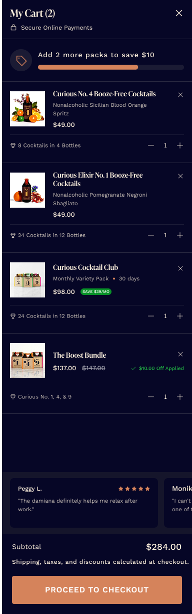 Cart example
