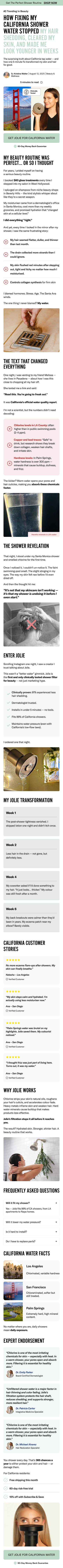 Advertorials example