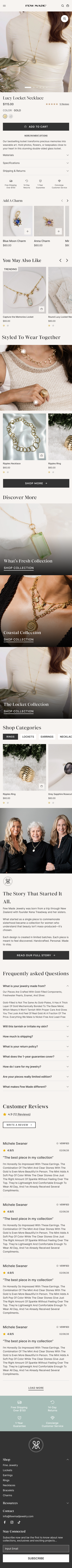 Product Pages example