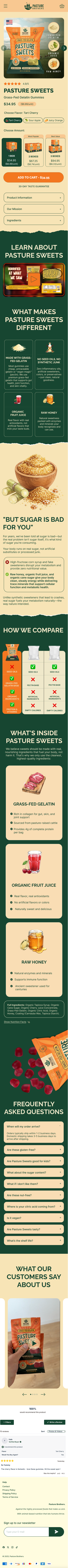 Product Pages example