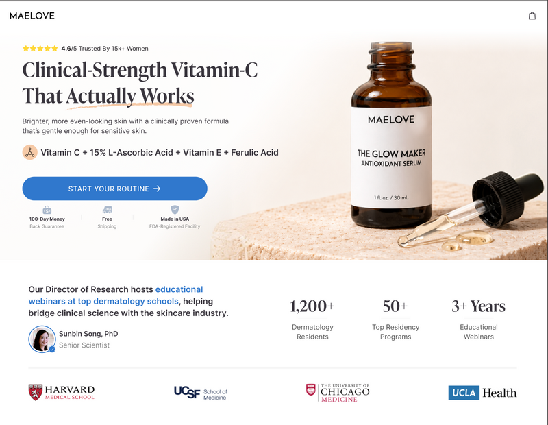 Maelove - Full Funnel CRO Partner